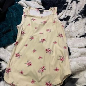 Cute Flowery tank